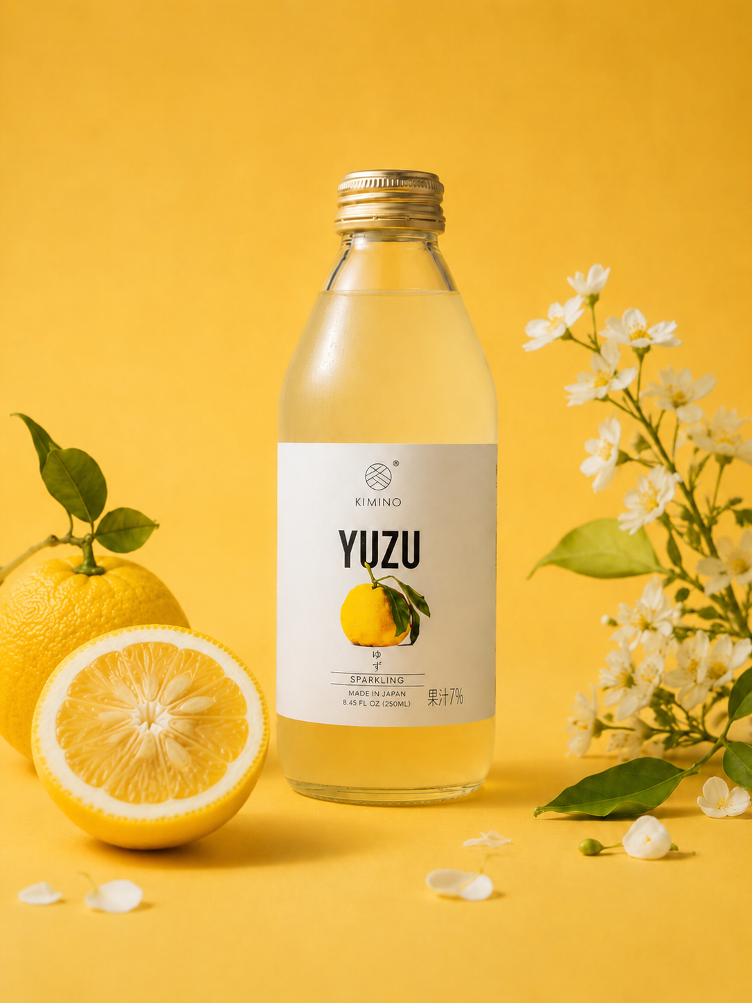 Yuzu Kimino Japanese Sparkling Juice