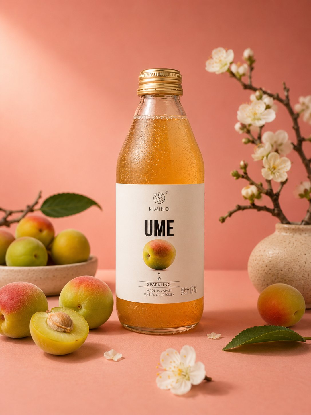 Ume(plum) Kimino Japanese sparkling Juice