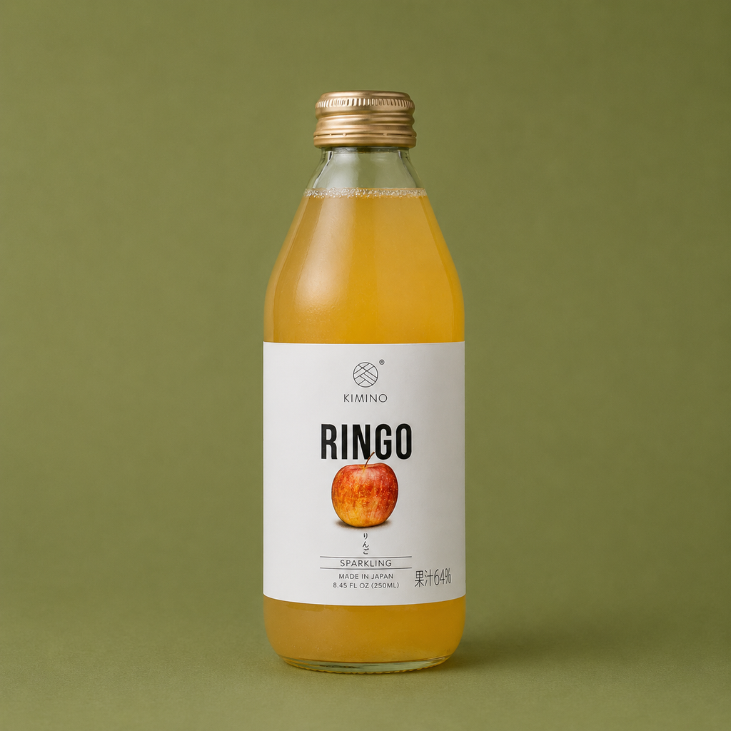 Ringo (Apple) Kimino Japanese sparkling Juice