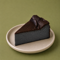 Black sesame basque cheesecake
