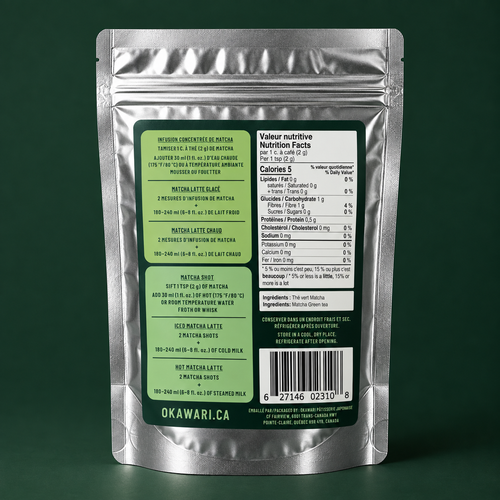 02 Matcha Qualité Barista - 100g