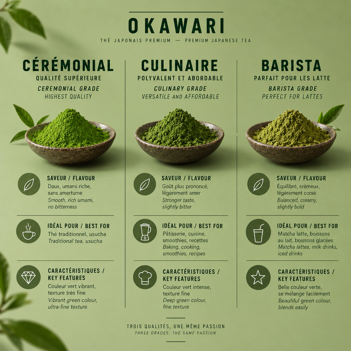 01 Matcha Qualité Culinaire - 100g