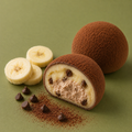 mochi au chocolat et à la banane