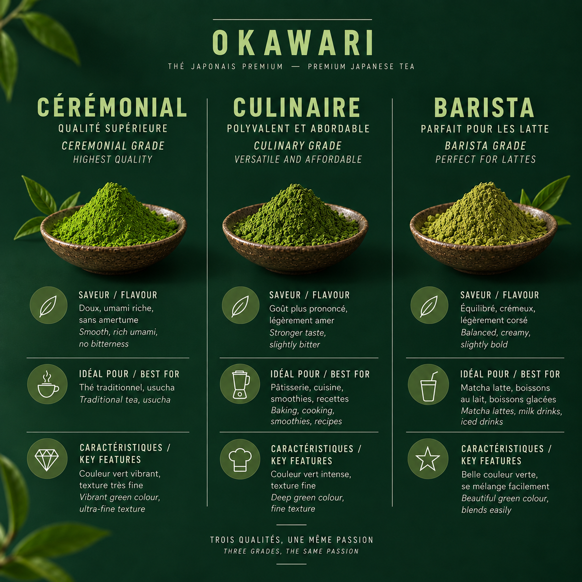 02 Matcha Qualité Barista - 100g