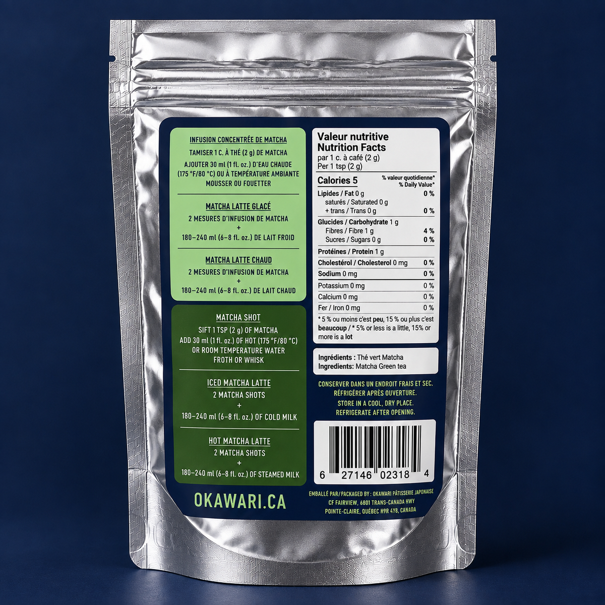 03 Matcha Qualité Cérémonial - 100g